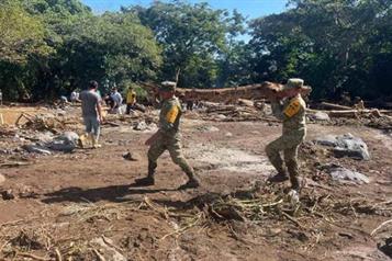 Por lluvias en Veracruz, Defensa aplica plan DN-III-E en 2 municipio