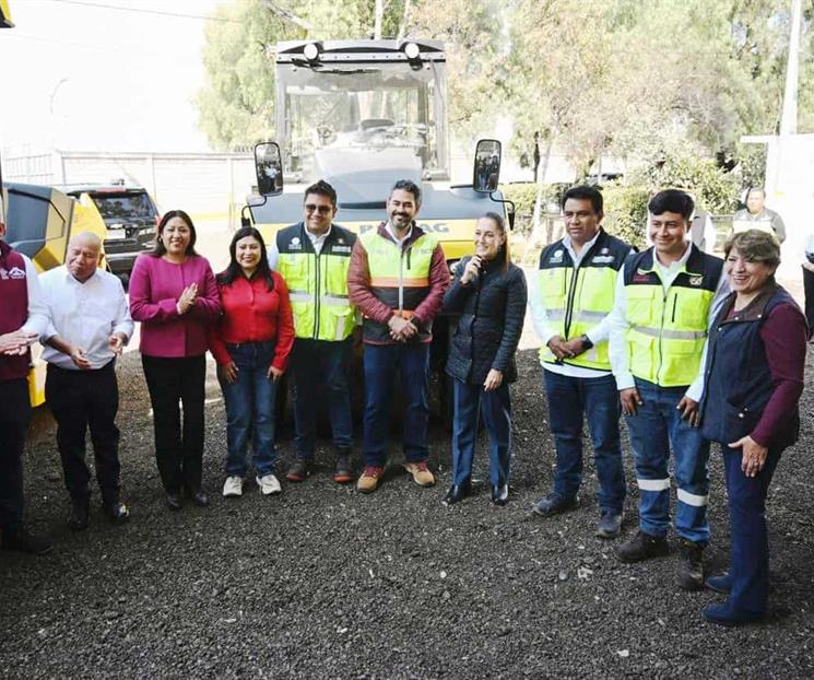 Anuncia Sheinbaum equipo para obras