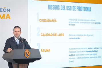 Reiteran el llamado urgente a no usar pirotecnia