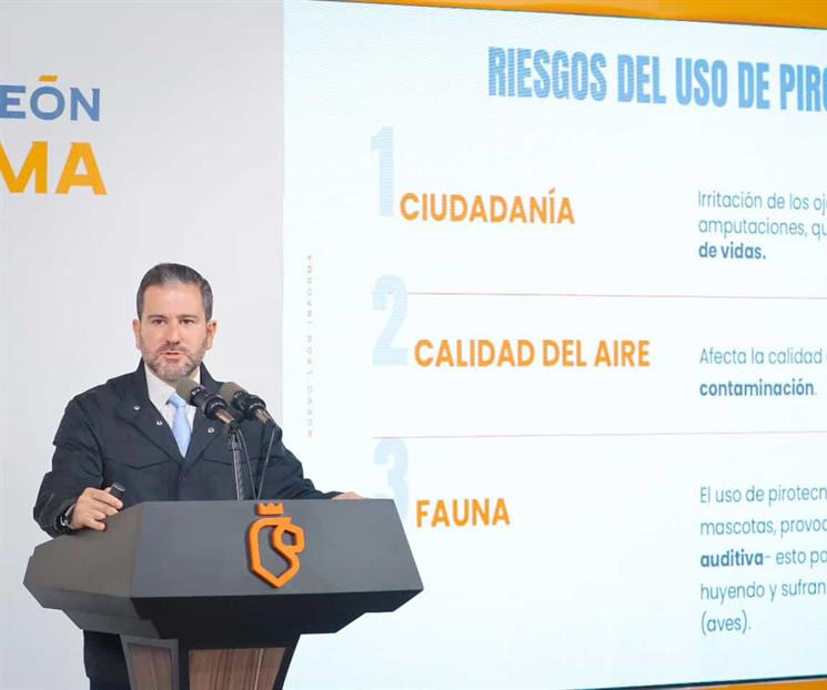 Reiteran el llamado urgente a no usar pirotecnia