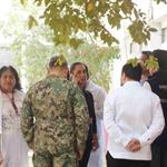 Visita Claudia a heridos por descarrilamiento de Tren Interoce&aacute;nico