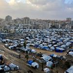 Agravan lluvias invernales crisis humanitaria en Gaza