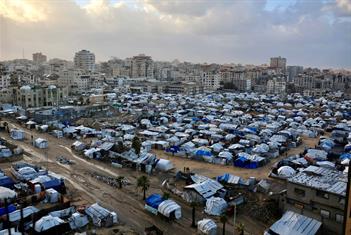 Agravan lluvias invernales crisis humanitaria en Gaza