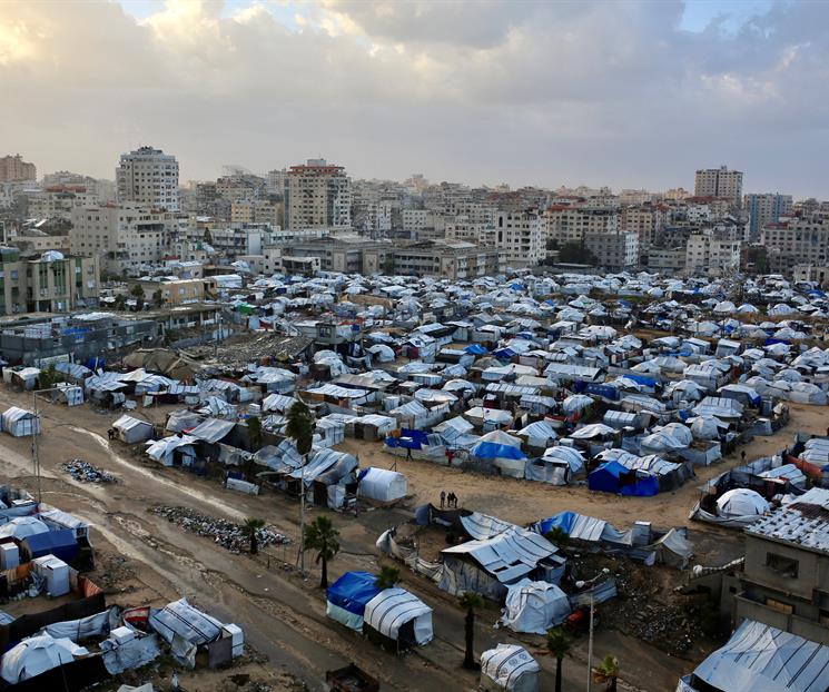 Agravan lluvias invernales crisis humanitaria en Gaza Agravan lluvias invernales crisis humanitaria en Gaza