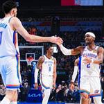 Se recupera el Thunder y vence a Sixers