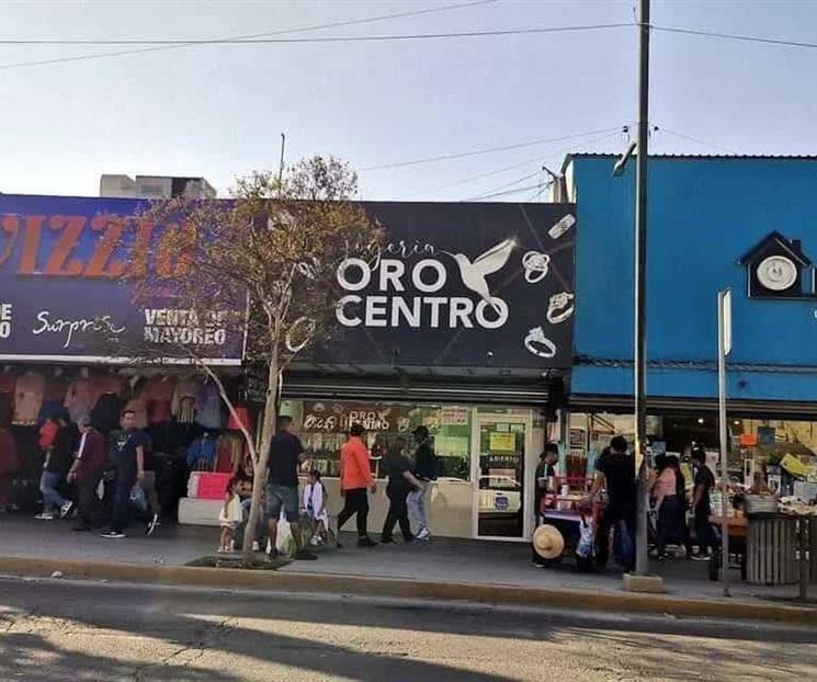 Saquean joyería del centro de Monterrey Saquean joyería del centro de Monterrey