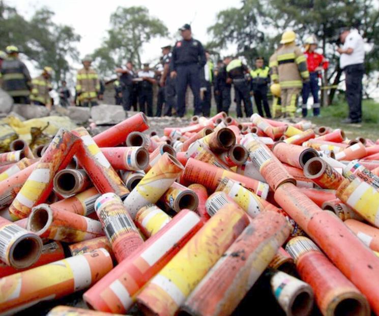 Llama Ssa a extremar medidas al usar pirotecnia Llama Ssa a extremar medidas al usar pirotecnia