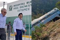 Identifica IMSS a los lesionados tras el descarrilamiento del tren