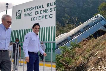 Identifica IMSS a los lesionados tras el descarrilamiento del tren