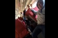 Pasajeros graban desde el vagón momento del descarrilamiento