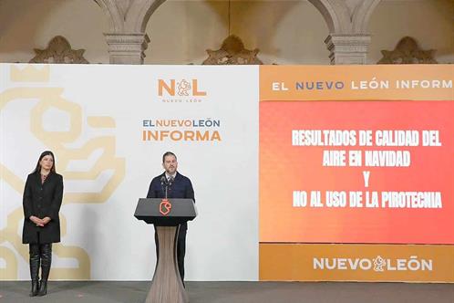 Prev&eacute; Estado haya una buena calidad de aire tras festejos