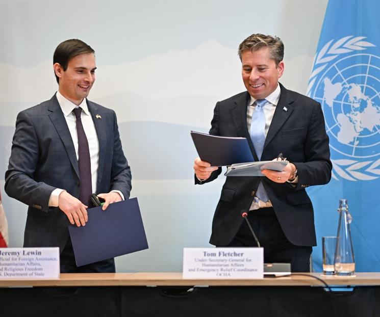 Anuncia EU 2.000 millones a la ONU para ayuda humanitaria