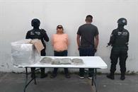 Capturan a madre e hijo con droga Capturan a madre e hijo con droga