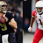 Son Drew Brees y Larry Fitzgerald finalistas en el Sal&oacute;n de la Fama