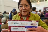 Reciben 3 millones de mexicanas la Pensi&oacute;n Mujeres Bienestar