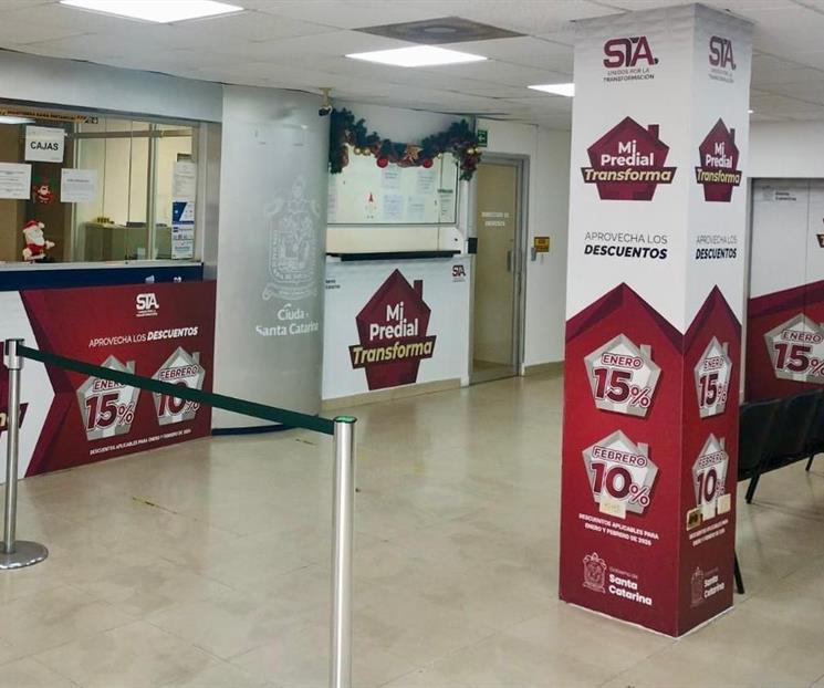 Ofrecerá Santa Catarina descuentos en el pago del predial Ofrecerá Santa Catarina descuentos en el pago del predial