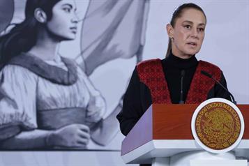 Sheinbaum rechaza intervenci&oacute;n militar de EU en Venezuela