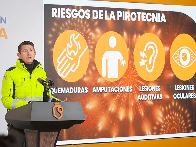 Aumentan reportes de incendios por uso de cohetes con 136