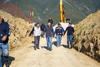 Supervisa Adri&aacute;n avances del Circuito Vial Huajuco