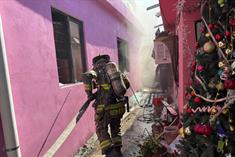 Resulta adulto mayor herido tras flamazo