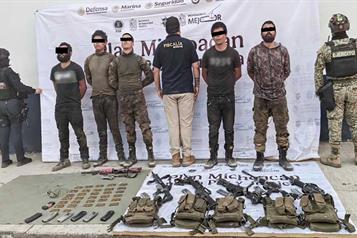 Deja nueve detenidos operativo del Plan Michoac&aacute;n