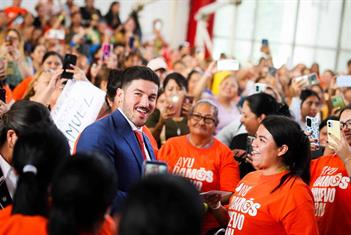 Resalta Samuel Garc&iacute;a seguridad, inversi&oacute;n y bienestar en 2025