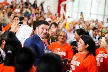 Resalta Samuel Garc&iacute;a seguridad, inversi&oacute;n y bienestar en 2025