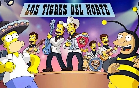Debutan Los Tigres del Norte en cap&iacute;tulo de Los Simpson