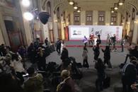 As&iacute; desalojaron Palacio Nacional tras sismo en M&eacute;xico