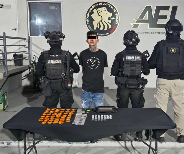 Aprehenden a sujeto con droga Aprehenden a sujeto con droga