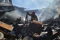 Inicia chispa incendio en recicladora Inicia chispa incendio en recicladora