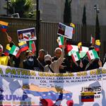 Protestan en embajada de EU en M&eacute;xico tras ataque a Venezuela