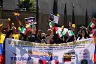 Protestan en embajada de EU en México tras ataque a Venezuela