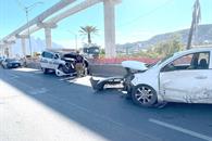 Chocan en Constituci&oacute;n, hay cinco lesionados