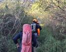 Rescatan excursionista lesionada en cerro de Las Mitras Rescatan excursionista lesionada en cerro de Las Mitras
