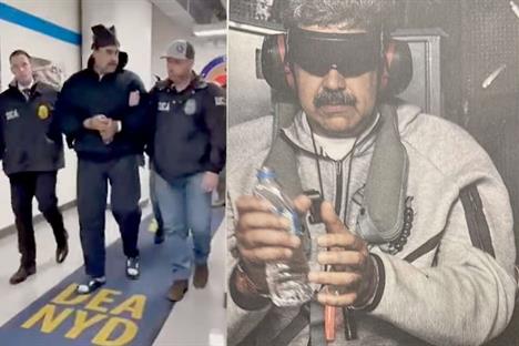 Llega Nicol&aacute;s Maduro a la prisi&oacute;n de Nueva York