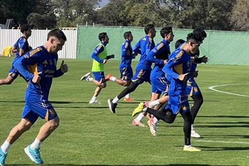 Sostienen Tigres primera pr&aacute;ctica de futbol en pretemporada