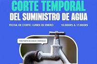 Anuncia SP corte de agua en El Obispo Anuncia SP corte de agua en El Obispo