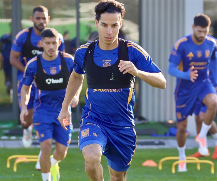 Reporta Diego Lainez con Tigres