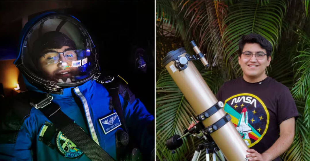 Ingeniero mexicano busca apoyo para viajar al espacio