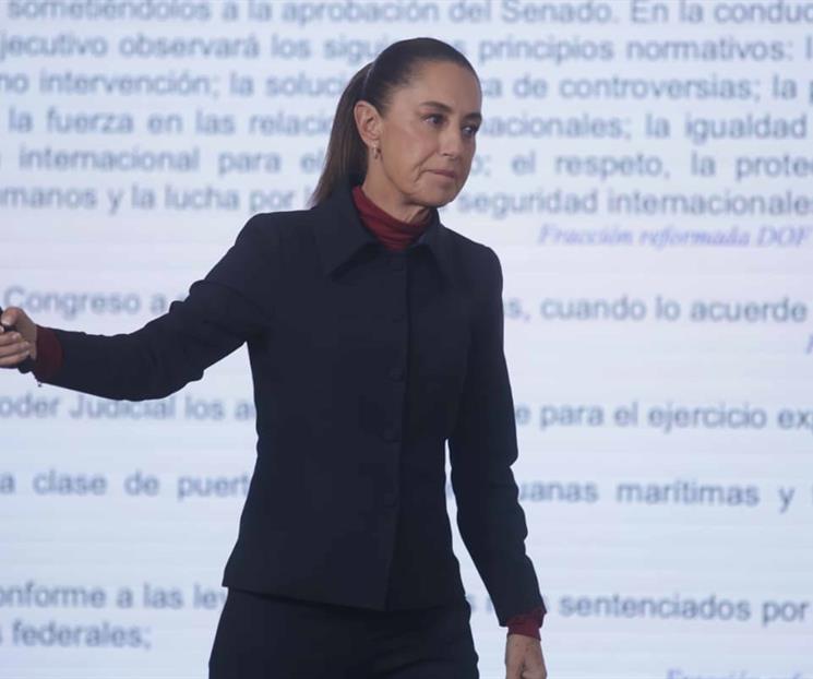 Sheinbaum informa que no tiene previstos más cambios en gabinete Sheinbaum informa que no tiene previstos más cambios en gabinete