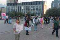 Protestan por incrementos graduales del transporte p&uacute;blico