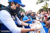 Asisten m&aacute;s de 3 mil 500 nicola&iacute;tas a la partida de rosca