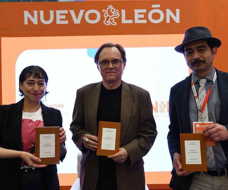 Retratan en libro reciente mural que Ceniceros brind&oacute; a la UANL