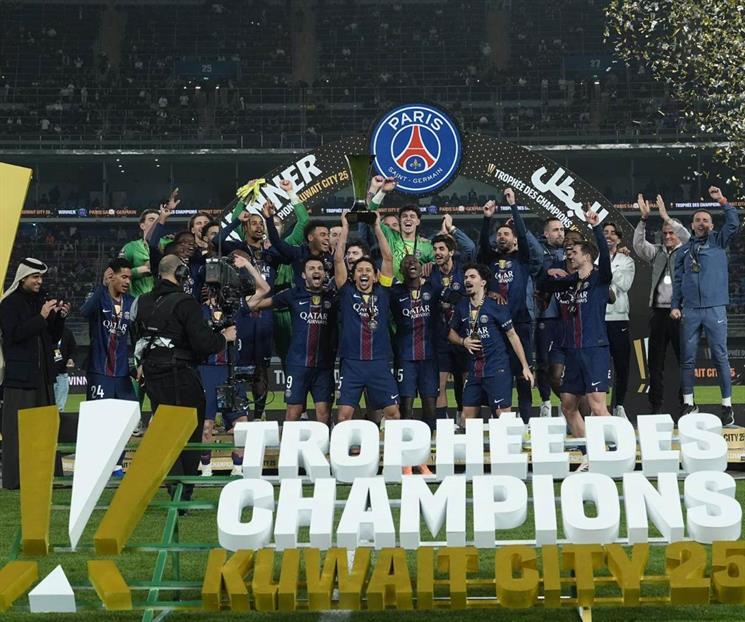 Se corona PSG en la Supercopa de Francia