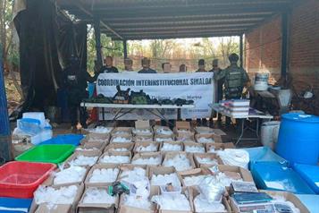 Desmantela Marina narcolaboratorio de Los Chapitos en Sinaloa 