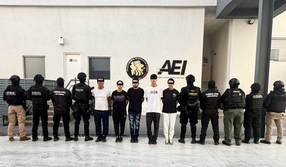 La ma&ntilde;ana de este mi&eacute;rcoles, el Grupo de Coordinaci&oacute;n Metropolitana, efectu&oacute; la detenci&oacute;n de cuatro integrantes de una familia y un c&oacute;mplice con varios centenares de estupefacientes, en el municipio de Garc&iacute;a.