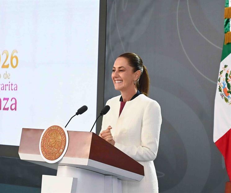 Sheinbaum: nuestro compromiso es que cada año bajen los delitos