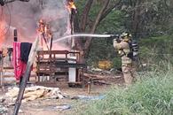 Arden dos viviendas en Allende Arden dos viviendas en Allende