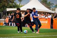 Inaugura Samuel cancha deportiva 390 en el regreso a clases Inaugura Samuel cancha deportiva 390 en el regreso a clases